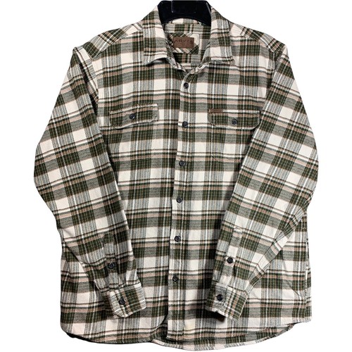 Flannel Shirt Jacket Side Pockets 