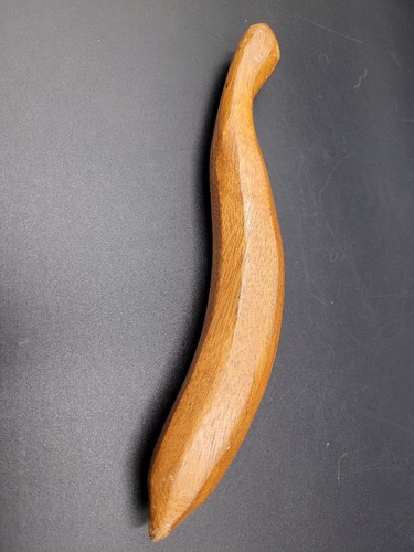 Retro Monkey Pod Wood Bowl Of Fruit Veg Phillipines Hand Carved 60s 70s MCM  - Picture 8 of 16