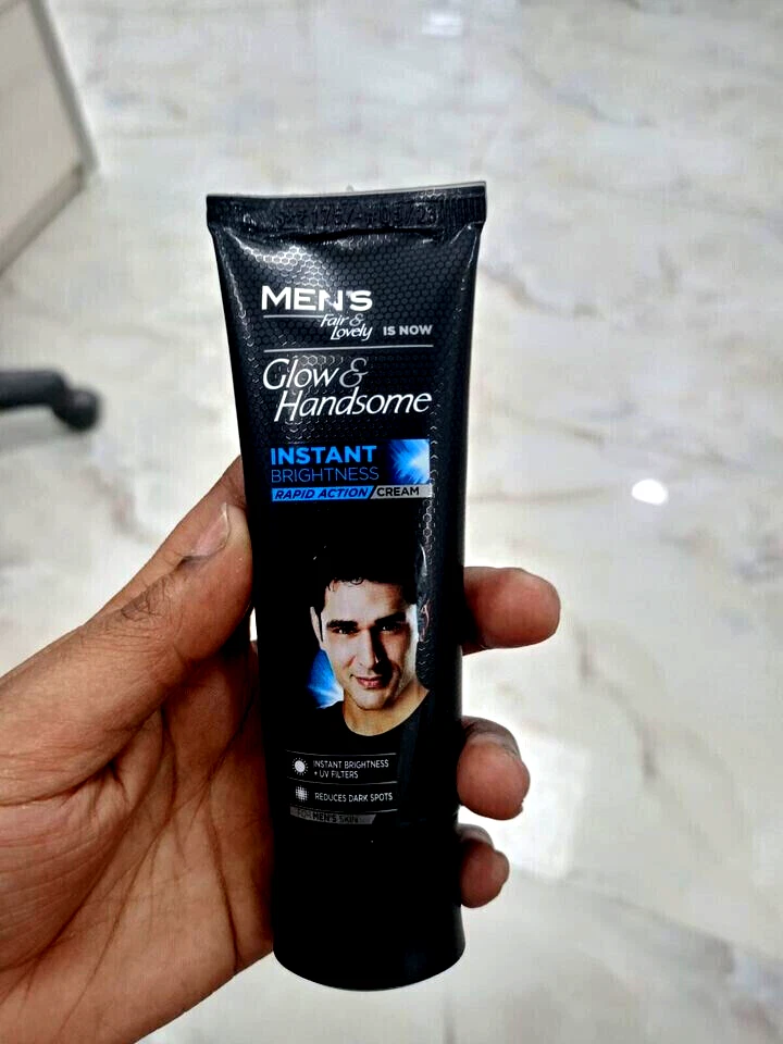 Crema de acción rápida brillo instantáneo hermosa y hermosa para hombre 50 g Foto 3 de 4