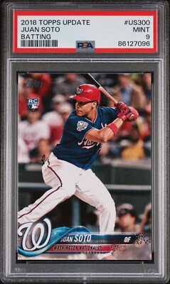 2018 Topps Update Juan Soto RC PSA 9 #US300 | eBay
