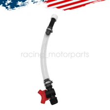 Replacement Deluxe Racing Fuel Jug Filler Hose With Shutoff Valve New