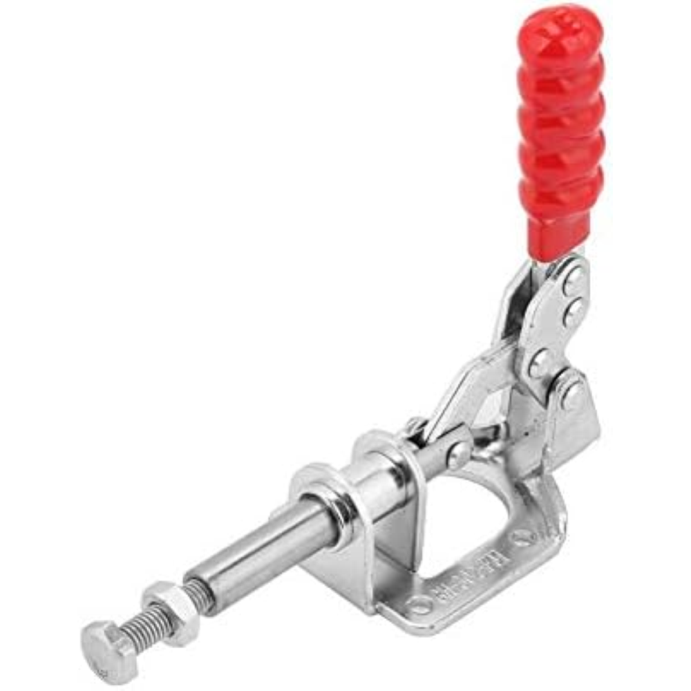 Akozon Morsetti a Ginocchiera Toggle Clamp Ferro zincato Quick Fix Toggle Clamp