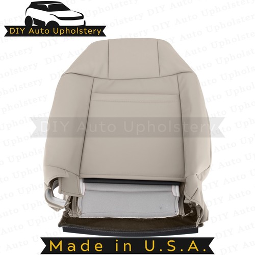 2010-2014 For Ford Mustang GT Passenger Top/Bottom Leather Seat Covers Tan - Picture 17 of 17