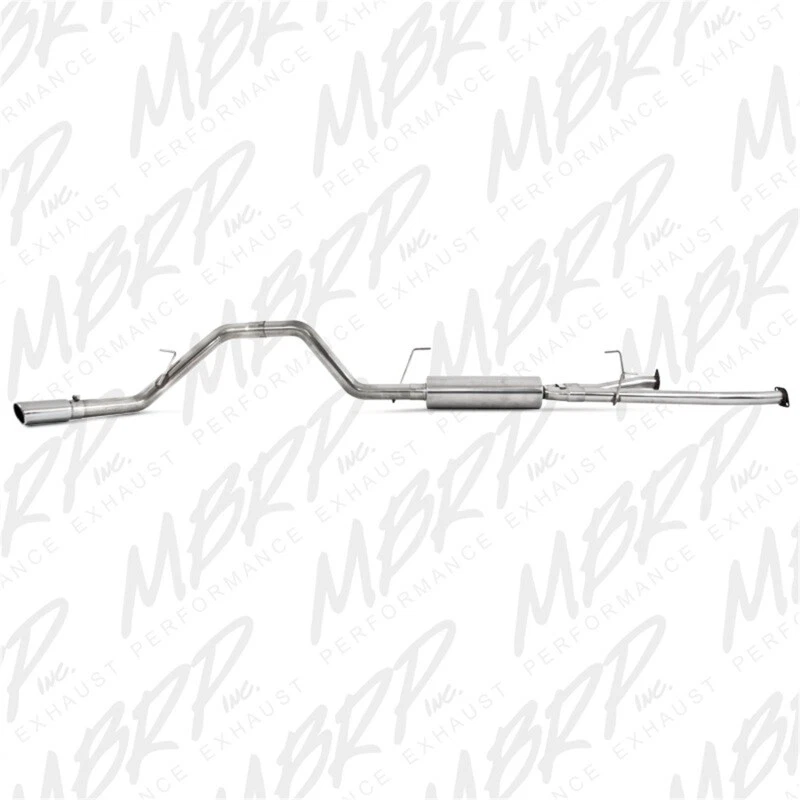 MBRP For 2009-2010 Toyota Tundra 5.7L EC-Std. & SB/CC-SB Cat Back Single Foto 3 de 4