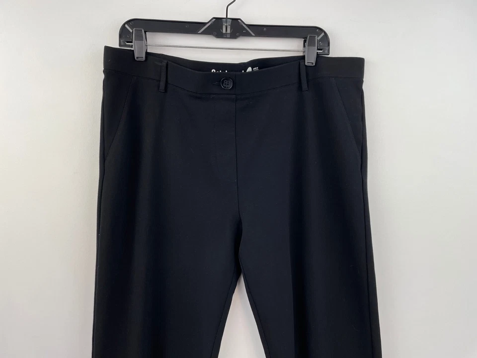Betabrand 2XL Leggings Pants Black Womens 38x31 Straight Leg Mid Rise A8-08 - Image 3 of 4