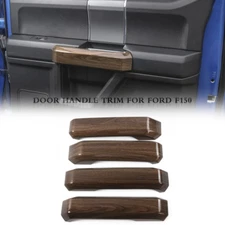 4pcs Interior Door Handle Decor Cover Trim For Ford F150 2015-2019 Accessories