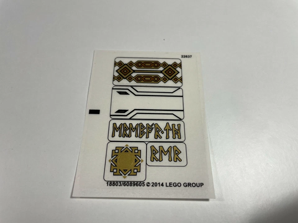 LEGO® Original Aufkleber Sticker 18803 für 79018 Hobbit der einsame Berg NEU 209