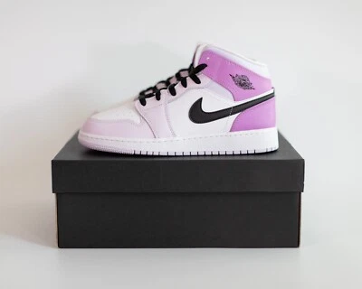Nike Jordan 1 Mid GS Barely Grape EU 38,39 NEU/DS ✅inkl.Box✅