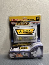 Atomic Beam SunBlast Motion Activated Solar Powered LED Light by BulbHead NEW