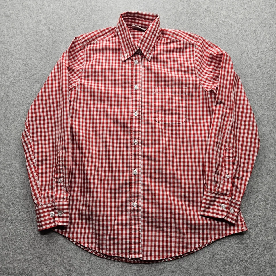 Chef Works Mujer Mediano Rojo Abotonado Mangas Largas Foto 3 de 4