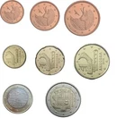 ANDORRA EURO COINS VARIOUS YEARS 2016-2019 FDC PERFECT FROM ROLL
