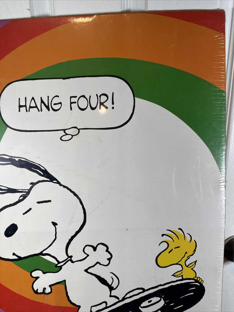 60's ヴィンテージ　長方形　ポスター　スヌーピー　1965年 SCHULZ 60'sヴィンテージ ポスター スヌーピー 1965年 USA製 SCHULZ