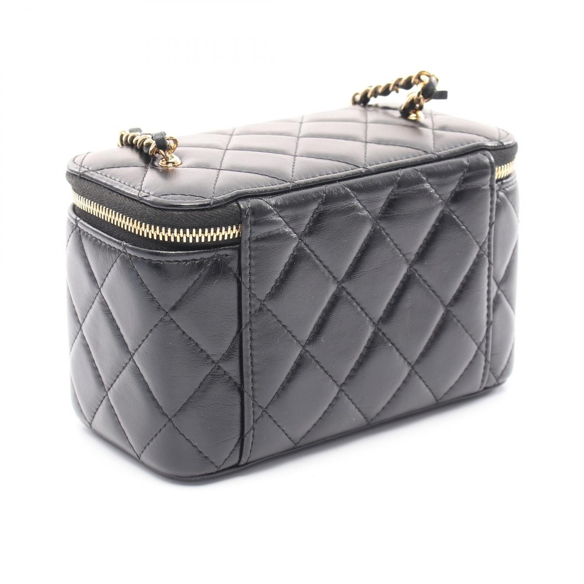 ショルダーバッグ・ポシェット × ヴィンテージ(中古) Chanel Chain Shoulder and Crossbody Bag CHANEL Matelasse chain Shoulder crossbody vanity Bag