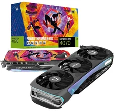 ZOTAC NVIDIA GeForce RTX 4070 GAMING AMP AIRO GPU Spiderman Bundle 12GB GDDR6X