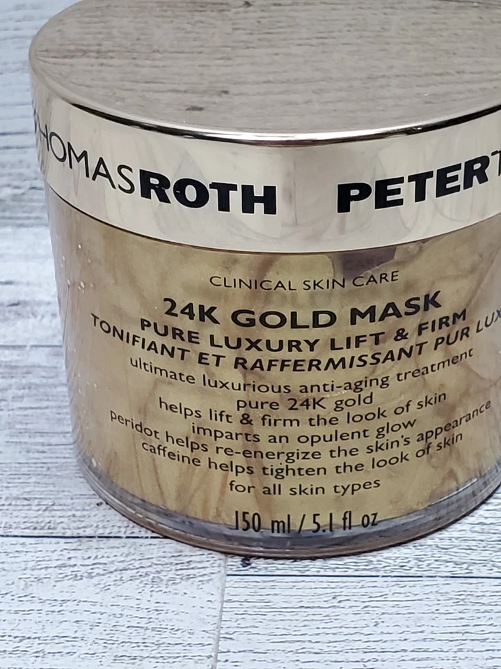 Peter Thomas Roth 24K Gold Mask Pure Luxury Lift & Firm, 5.1 oz *No Box - Image 2 of 2