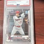PSA 9 2021 Topps Bowman Chrome Shohei Ohtani #27 Los Angeles Angels Base