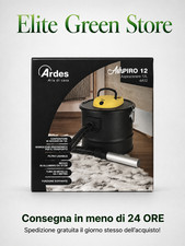 Ardes AR4A12 Ashpiro 12 - Aspiracenere professionale con serbatoio da 12 litri