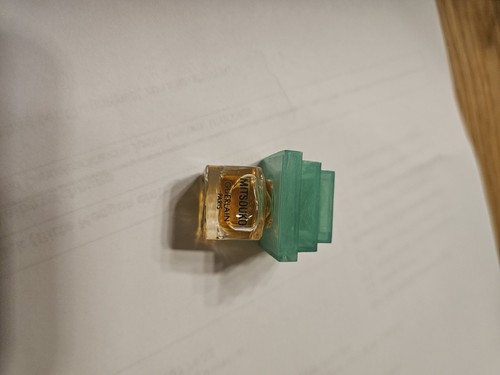 Ultra seltene Vintage Guerlain Mitsouko Parfüm Micro Mini 1ml Pagode Flasche - Bild 2 von 4