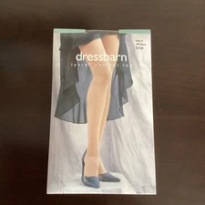 DressBarn Lycra Control Top Pantyhose Stockings Size A Off Black New