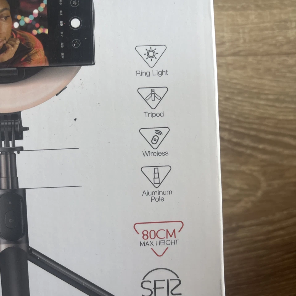 Yesido Wireless Ring Light Selfie Stick Tripod Monopod Pole Phone iPhone Samsung - Image 3 of 4