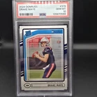 2024 Panini Donruss #379 Drake Maye Rated Rookie RC PSA 10
