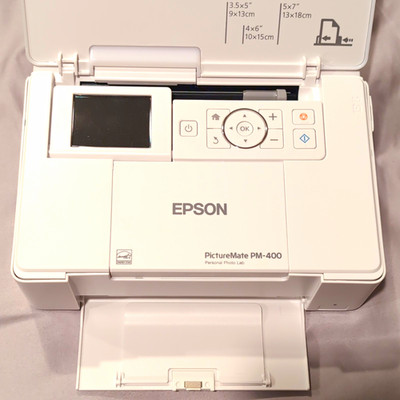 Epson PictureMate PM-400 Portable Inkjet Color Photo Printer USB B591A