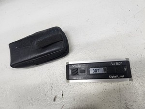 Spi-Tronic Pro 360 Digital Level Protractor 31-038-3 W/ Carrying Case