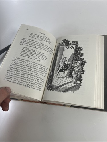 Mythology by Edith Hamilton Illustrated Steele Savage 1942, Hardcover - Picture 11 of 13