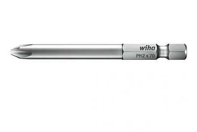 Wiha Standard-Bit PH2 x 150 mm 7041 ZL E6.3 1/4  22510 Phillips Extra Lang (5x)