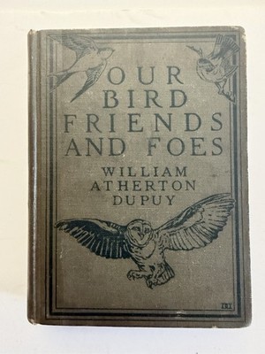 Antique 1925 - Our Bird Friends And Foes by William Atherton DuPuy Birding