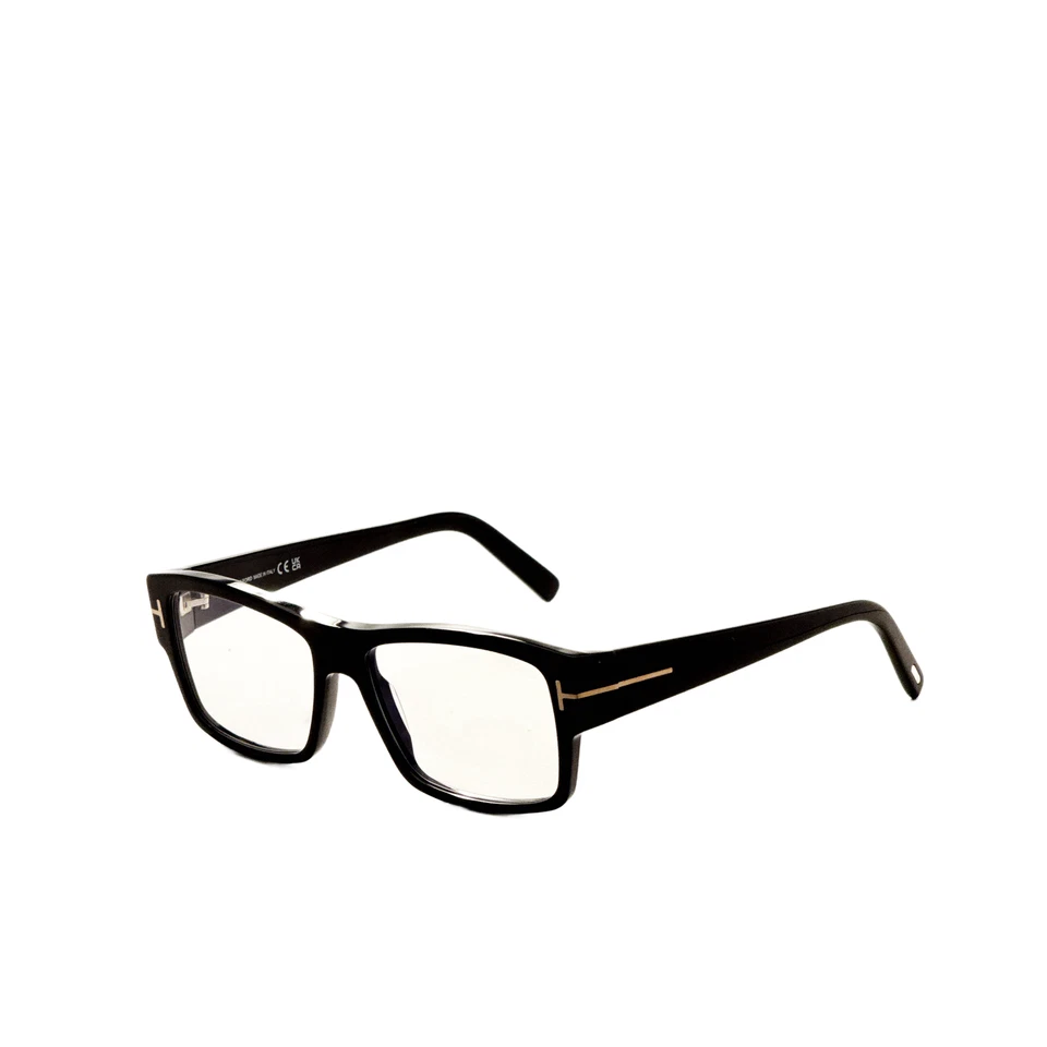 Ópticas Tom Ford Unisex Moda 55 mm Negro Brillante FT5941-B-001-55