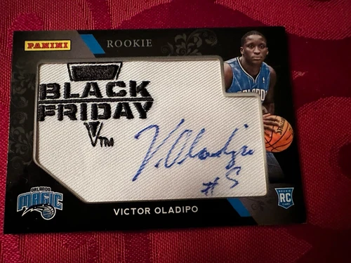 Victor Oladipo 2013 Black Friday Auto Autograph Patch Card Rookie RC #VO