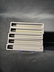 Lot of 5 Original NES Games Simpsons Rocketeer Elevator Action Top Gun PAC-Man