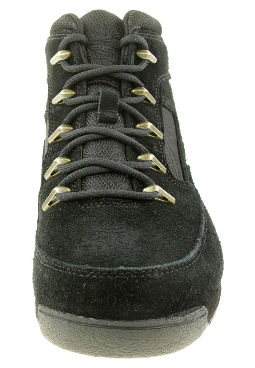 Timberland Euro Rock Mid Hiker Botas Hombre Negra Gamuza TB0A2H68