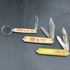 Vintage Coca-Cola Pocket Knife Lot of 3 1933 Chicago World's Fair 5¢ Promos -EL