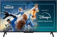 43 Inch 4K Smart TV VIDAA Dolby Vision HDR Alexa Google Assistant