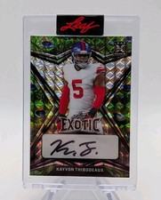 2023 Leaf Exotic Football Cards Checklist 18