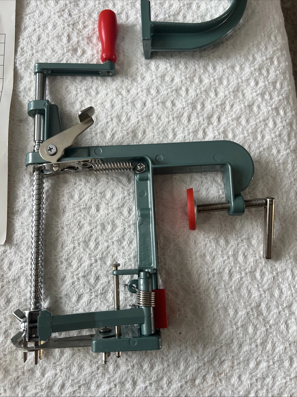 Apple Peeler Corer Apple Express Clamp-On Model Lehmans Manual