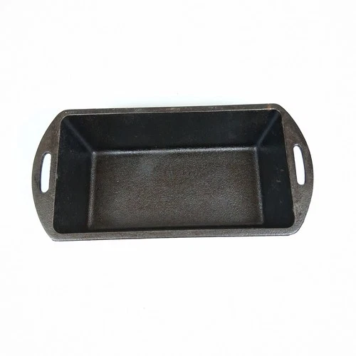 Vintage Lodge 4LP Cast Iron Bread Loaf Pan 4.5 x 8.5 Made USA