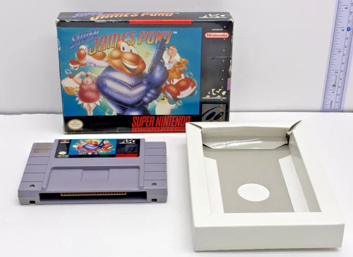 SNES: Super James Pond *NO MANUAL & FREE SHIPPING*
