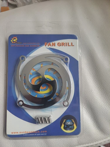 FAN Grill Cover "Blade " by Sunbeam for FAN 80 mm 8 cm steel