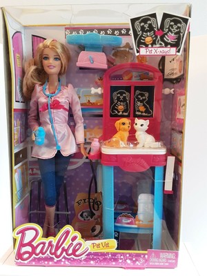 Barbie Careers Pet Vet Playset (746775306298)