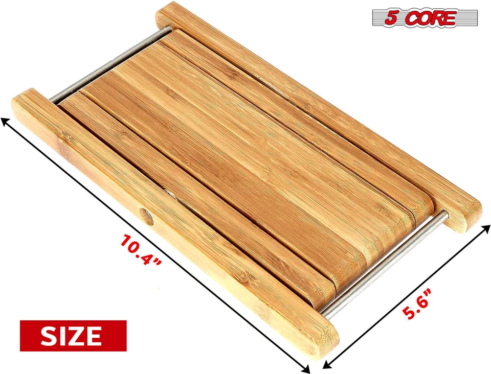 Taburete de pie de guitarra de madera de 5 núcleos reposapiés ajustable de 3 niveles reposapiés clásico Foto 2 de 4