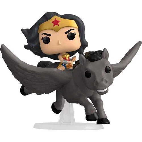 Funko Pop! Ride Super Deluxe: Wonder Woman 80th - Wonder Woman on Pegasus Vinyl
