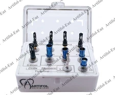 Bone Collector Kit Chip Maker Drill & Stopper Dental Implant 10 Pcs #OS1071