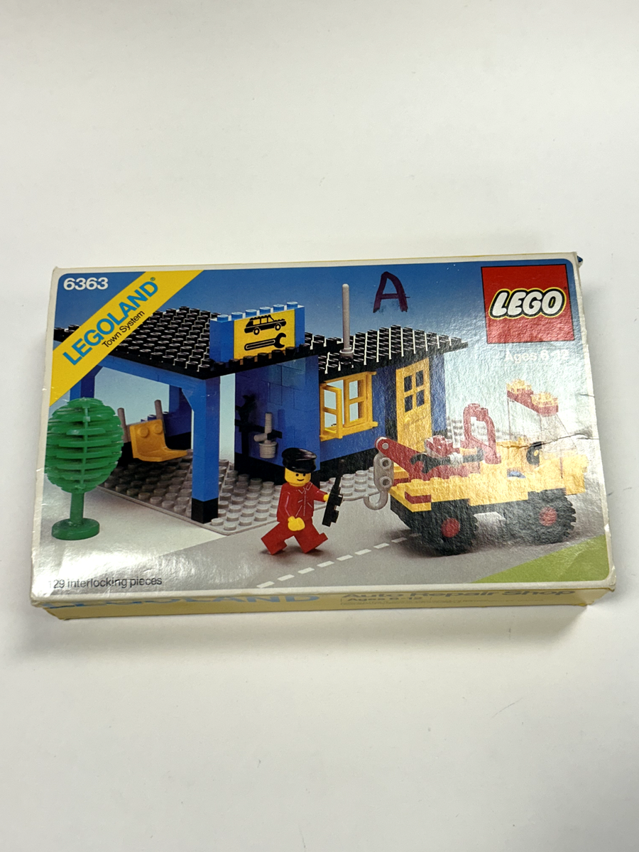Lego Vintage Classic Town 1980 Auto Service Station Set 6363 | eBay
