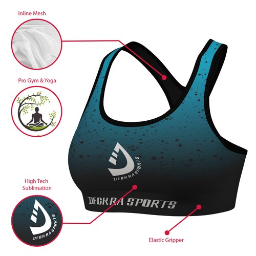 New Women's Sports Bra | Shorts Set Active Running, Gym Yoga Workout Tights - Afbeelding 19 van 21