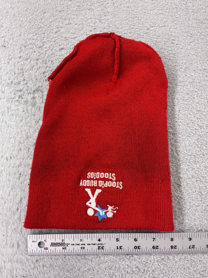 Stoopid Buddy Stoodios Gorro Toque Adulto Talla Única Rojo Robot Pollo Seth Verde Foto 4 de 4