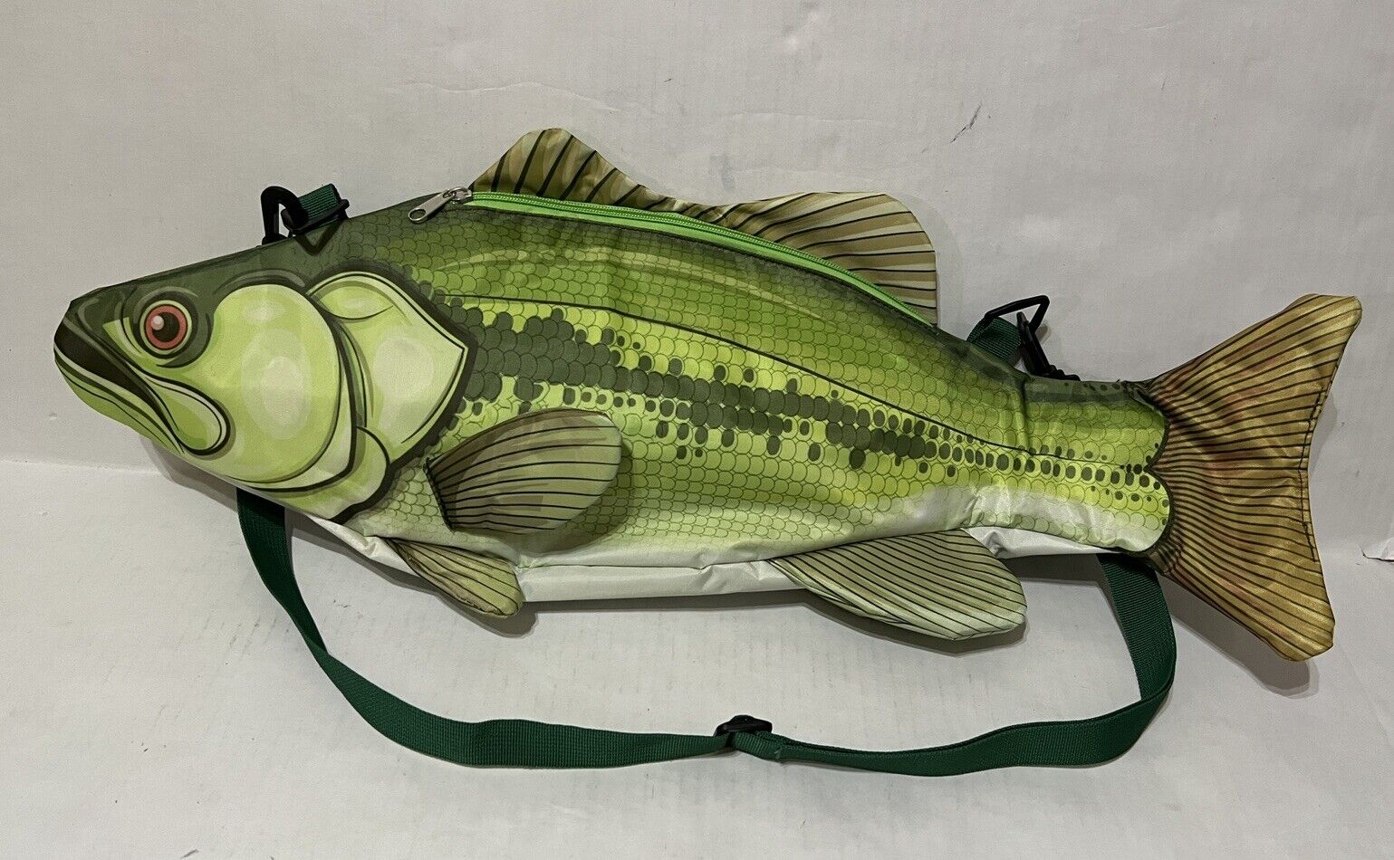 BigMouth Bass Fish Insulated Soft Drink Beer Cooler Bag 26” Long