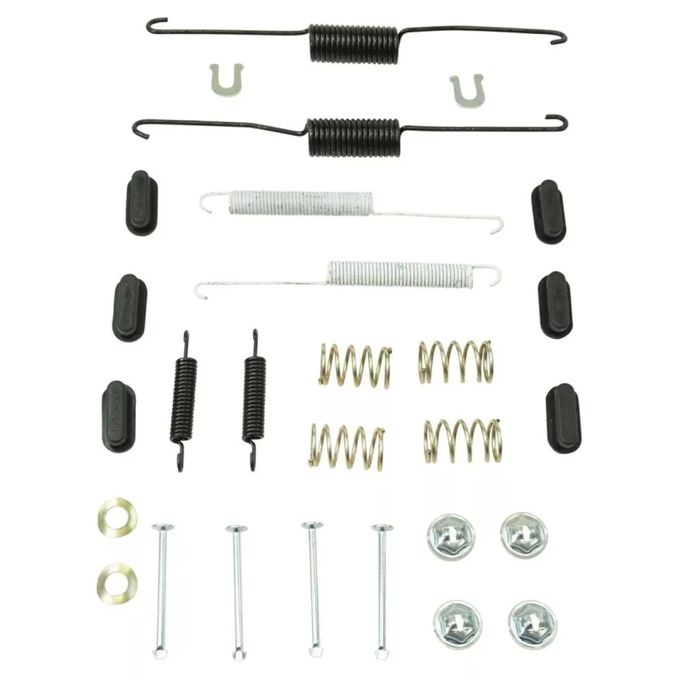 Kit de zapata de freno trasero y batería TRQ para Chevrolet Silverado 1500 2009-13 Foto 4 de 4